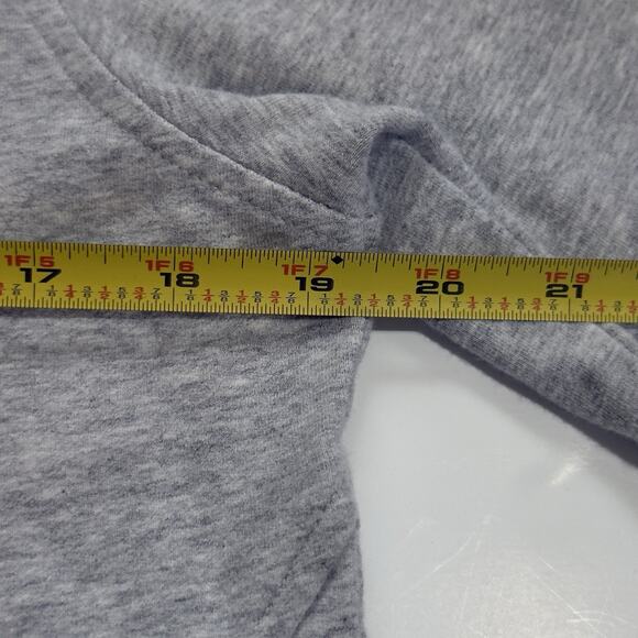 Vtg Y2K Nike Athletics Full Zip Sweatshirt Womens Medium Ribbed Collar Stripe - Picture 5 of 6